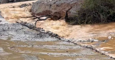 Alanya'da Sağanak Yağış Sonrası Hasar Tespit Edildi