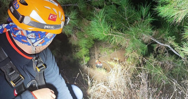 Alanya'da Uçuruma Düşen Turistler Kurtarıldı