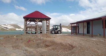 Alanya'da Yayla Yollarında Karla Mücadele