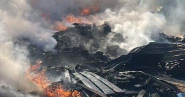 Alanya'daki Depoda İkinci Yangın