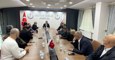 Alevi Dedeleri ve STK Temsilcilerinden BBP'ye Ziyaret