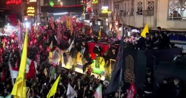 Ali Hamaney'in naaşı Kerbela'ya getirildi