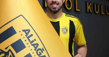 Aliağa FK'da bir imza, iki veda