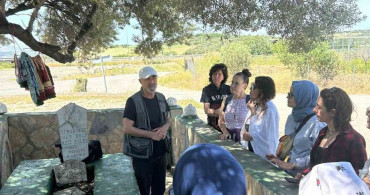 Aliağa'da Sanat Tarihi Öğrencileri Saha Çalışması Gerçekleştirdi