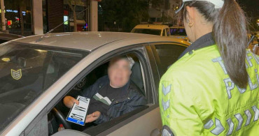 Alkol Denetiminde Aday Sürücü İtiraz Etti