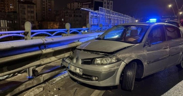 Alkollü Sürücü Bariyerlere Çarptı, 25 Bin TL Ceza Kesildi