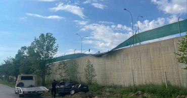 Alkollü Sürücünün Aracı Askeri Birlikte Uçtu