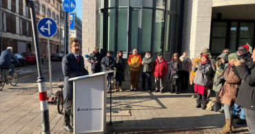 Almanya'da Kundaklama Kurbanlarına Anıt Açılışı