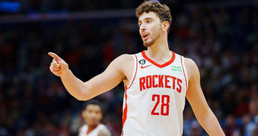 Alperen Şengün ABD'de göğüs kabarttı: NBA'de haftanın oyuncusu seçildi