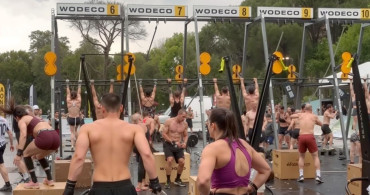 Alsancak Fitness Festivali'nde Yağmura Rağmen Spor Keyfi