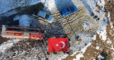 Amanos Dağları'nda Türk Bayrağı Yenilendi