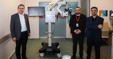 Amasya Hastanesi'ne Yeni Cerrahi Mikroskop
