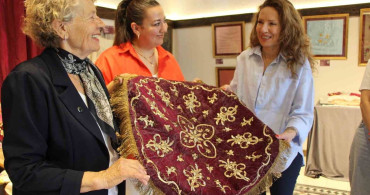 Amasya'da 200 yıllık bohçalar sergilendi