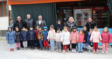Amasya'da Anaokulu Öğrencilerinden Anlamlı Yardım