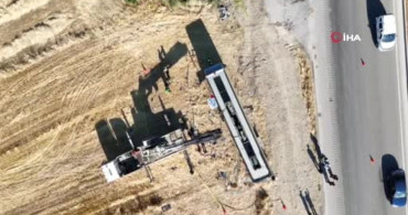 Amasya'da çift katlı otobüs kazası: 2'si ağır 46 yaralı