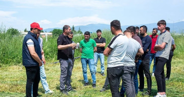 Amasya'da Genç Çiftçilere Eğitim Desteği