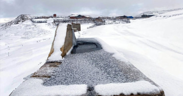 Amasya'da Yüksek Kesimlerde Kar Yağışı