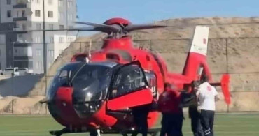 Ambulans Helikopterle Acil Sevk: 62 Yaşında Hasta