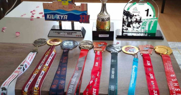Ambulans şoförü Ali Doğru, maratondan şampiyonlukla döndü