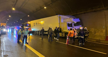 Anadolu Otoyolu'nda Kaza: Ulaşım Aksadı