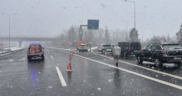 Anadolu Otoyolu'nda Tır Kazası Ulaşımı Olumsuz Etkiliyor