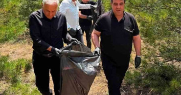 Anahtar Parti Kırşehir teşkilatı orman temizliği seferberliğine katıldı