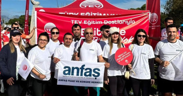 ANFAŞ Çalışanları Runtalya Maratonu'nda Eğitime Destek İçin Koştu