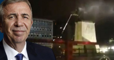 Ankara Büyükşehir Belediye Başkanı Mansur Yavaş, Atatürk Heykelini Temizletti