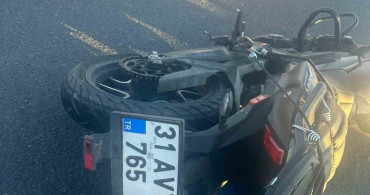 Ankara-Eskişehir yolunda iki motosikletin otomobile çarpması sonucu 2 yaralı