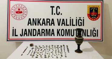Ankara Jandarması Tarihi Eser Kaçakçısına Göz Açtırmadı