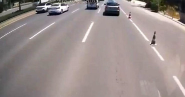 Ankara'da 1 kişinin hayatını kaybettiği otobüs kazasının görüntüleri yayınlandı