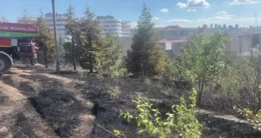 Ankara'da arazide çıkan yangın kontrol altına alındı