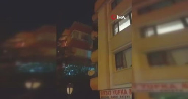 Ankara'da Balkondan Düşme Tehlikesi