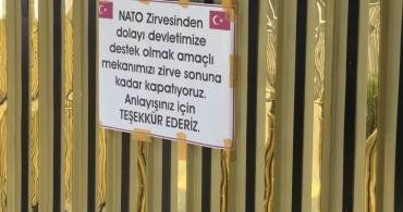 Ankara'da eğlence merkezi, NATO zirvesi nedeniyle kapatıldı