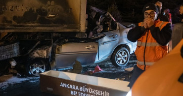 Ankara'da Feci Kaza: Tıra Çarpan Otomobilin Sürücüsü Hayatını Kaybetti