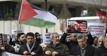 Ankara'da Gazze'deki Ateşkes İhlalleri Protesto Edildi