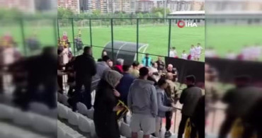 Ankara'da genç futbol maçında veliler arasında kavga