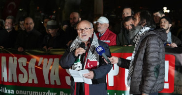 Ankara'da Mescid-i Aksa İçin Protesto Düzenlendi