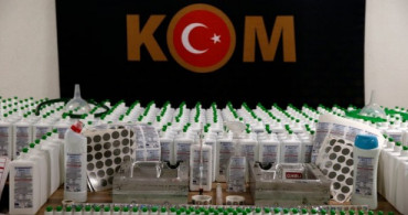 Ankara'da Sahte Dezenfektan Operasyonunda 4 Kişi Tutuklandı