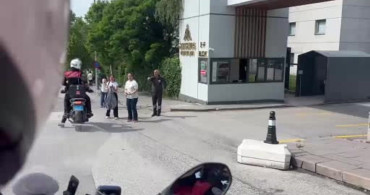 Ankara'da sınava geç kalan öğrenciyi polis okula yetiştirdi