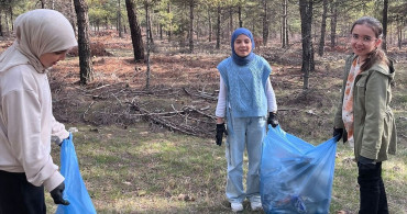Ankara'da Sınıf Doğaya Taşındı