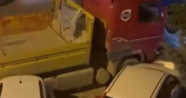 Ankara'da Tır Kazası: 9 Araç Maddi Hasar Gördü