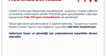 Ankara'da Uyuşturucu Operasyonu: İki Gözaltı