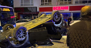 Ankara'daki Trafik Kazası: 1 Yaralı