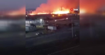 Ankara'nın Etimesgut ilçesinde otluk arazide yangın gerçekleşti