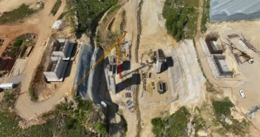 Antalya-Alanya Otoyolu'nda Çalışmalar Devam Ediyor
