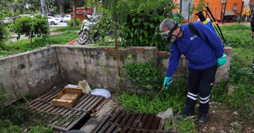 Antalya Büyükşehir Belediyesi'nden Vektörle Mücadele Çalışmaları