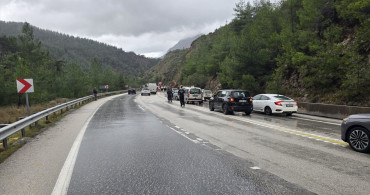 Antalya-Isparta Yolunda Heyelan: Trafik Yeniden Açıldı