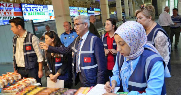 Antalya Otogarında Bayram Öncesi Bilet Denetimi