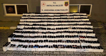 Antalya'da 10 Milyon TL Değerinde Kaçak Gözlük Ele Geçirildi